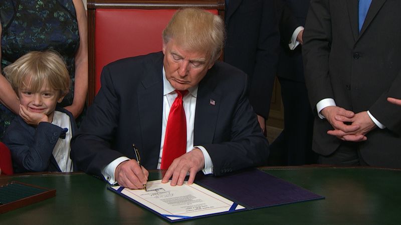 Trump Passing Child Support Law