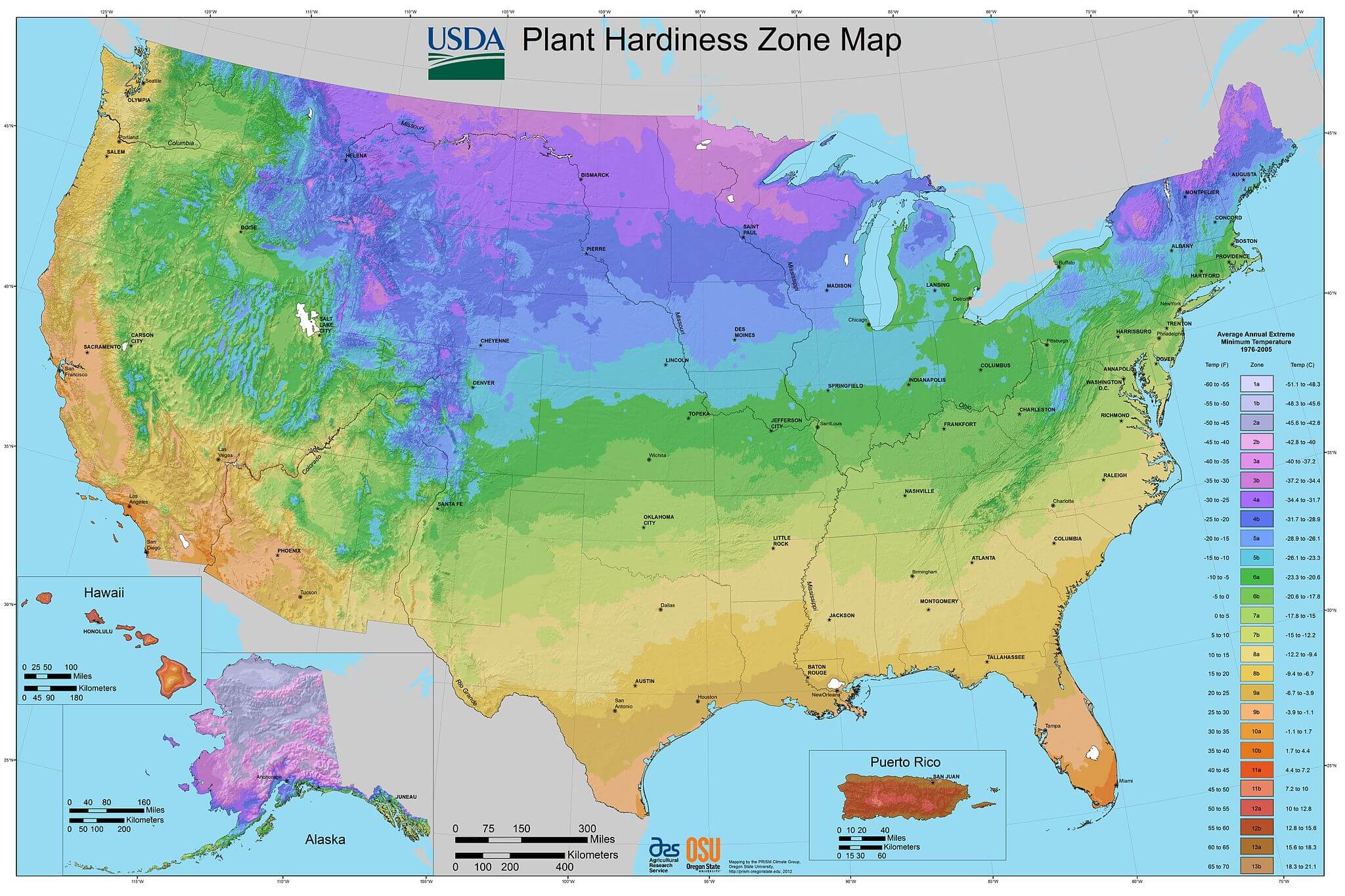 Us Hardiness Zone Map Hardiness Zone Map Of The Usa Us Hardiness Zone Map Hardiness Zone Map Of The Usa