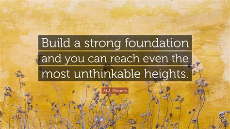 What Builds A Strong Foundation What Builds A Strong Foundation