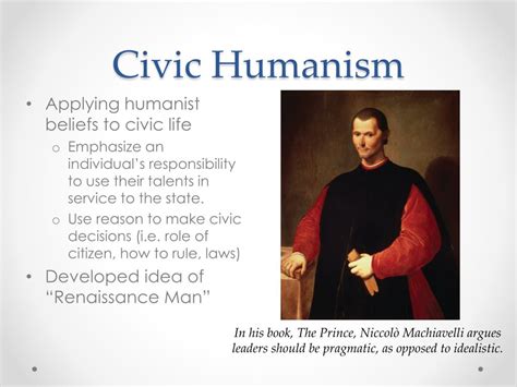 What Is A Civic Humanist