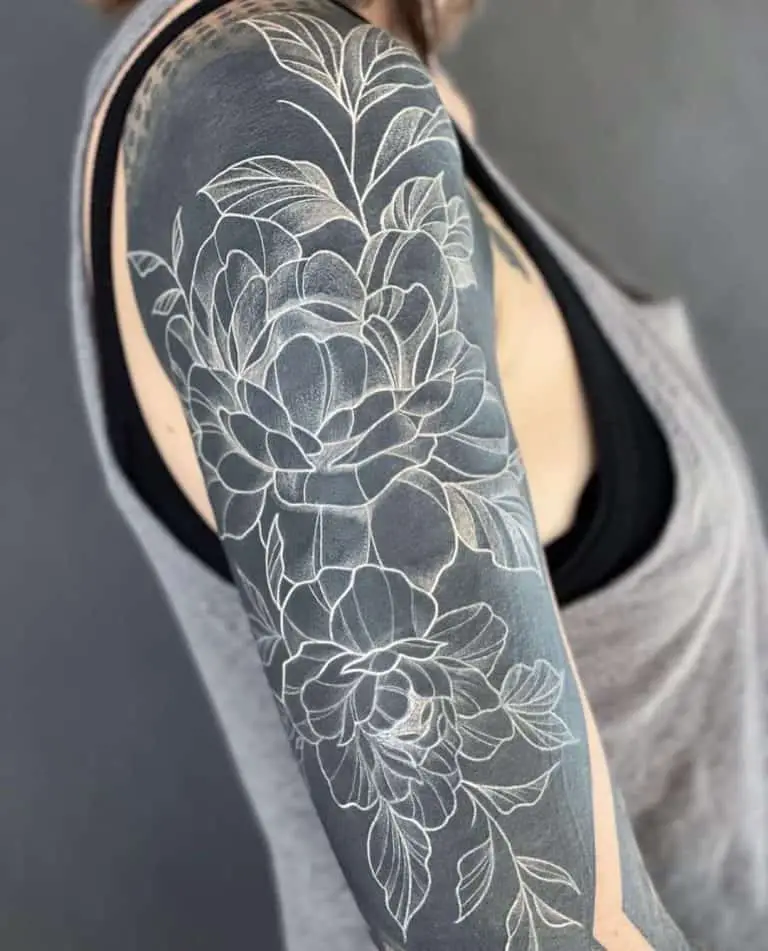 What Is Blackout Tattoo With White Ink? Ink Correction Guide