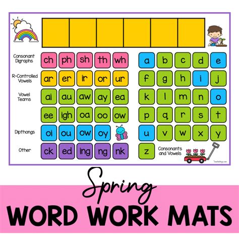 Word Work Mat